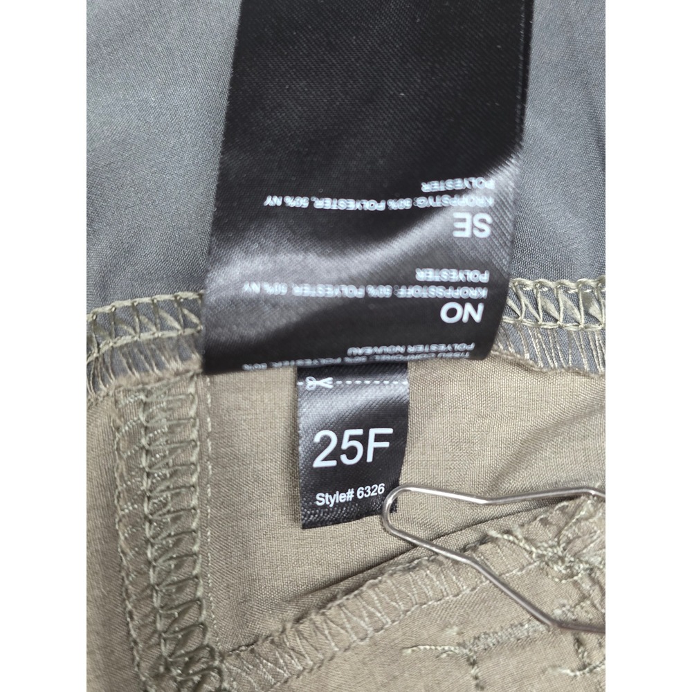 KUHL Splash Roll-Up Cargo Pants Womens 4 Regular Khaki Excellent Hiking Utility - Picture 11 of 15